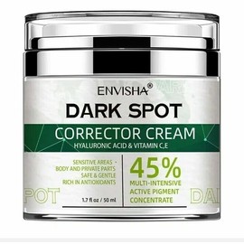 ENVISHA Dark Spot Corrector Hyaluronic Acid Vitamin C E face anti-aging Skin Cream 1.7