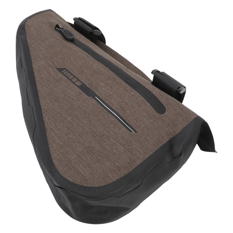 Bike Triangle Frame Bag Multipurpose Waterproof TPU Double Sided Pockets