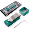 CUESOUL Billiards Snooker Magnetic Pool Cue Chalk Holder with Belt