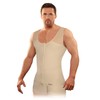 KISHA Faja Chaleco Postoperatorio Colombiano hombre, Faja de Compresión Modeladora