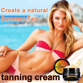 Luxury Intensive Tanning Gel, Intensive Tanning Luxe Gel, Natural Tanning Accelerator Cream Gel for Natural Tan Skin, Tanning Cream for Sunbeds & Outdoor Sun (Set A)