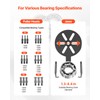 VEVOR 21-in-1 Bearing Puller Set, 21 PCS 3-Jaw Hook Puller