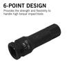 PENCK 17mm Impact Socket 1/2 Drive Allen Bit Socket, Hex