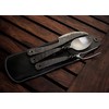 Handforged Medieval Cutlery Set - Stainless Steel Knife, Fork and