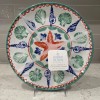 Sigrid Olsen Set 4 SEASHELLS & STARFISH 11" Dinner Plates