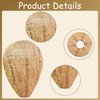 MUNSKT Pack of 2 Wasp Nest Dummy Weatherproof Hornet Nest