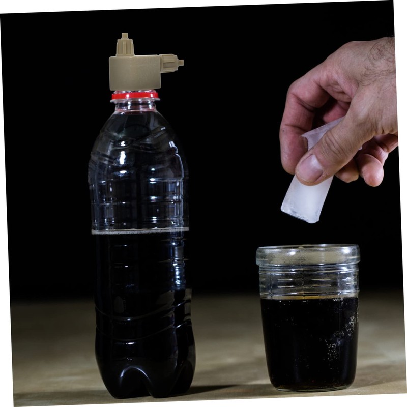 Sosoport Efficient Aquarium Co2 Reactor Bottle Caps Easy to Install