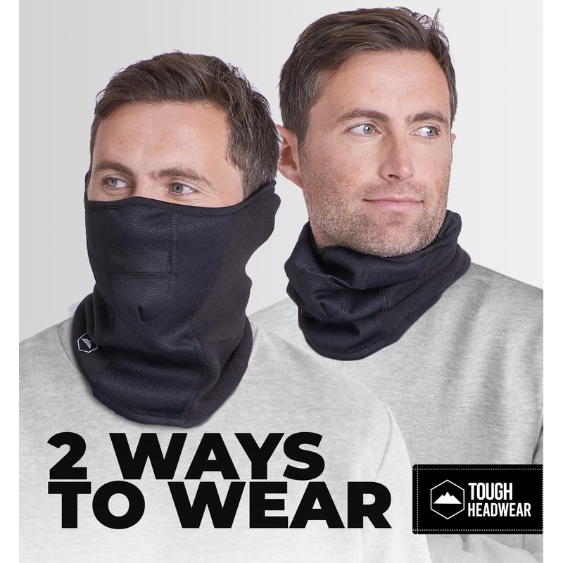 Tough Headwear Half Ski Mask for Men & Women, Winter
