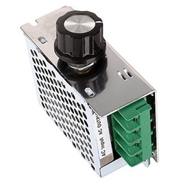 4000W 220V AC SCR Voltage Regulator Dimmer Electric Motor Speed Controller Thermostat