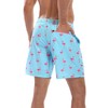 LRD Mens Swim Trunks with Compression Liner 7 inch Inseam