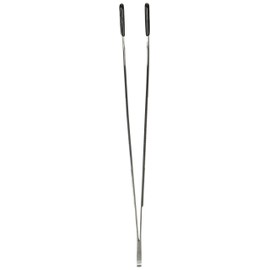 Zoo Med Labs Angled Stainless Steel Feeding Tongs, 10"