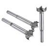 Boxonly 3Pcs Woodworking Hole Opener Drill Bit 19mm+20mm+21mm Forstner Drill