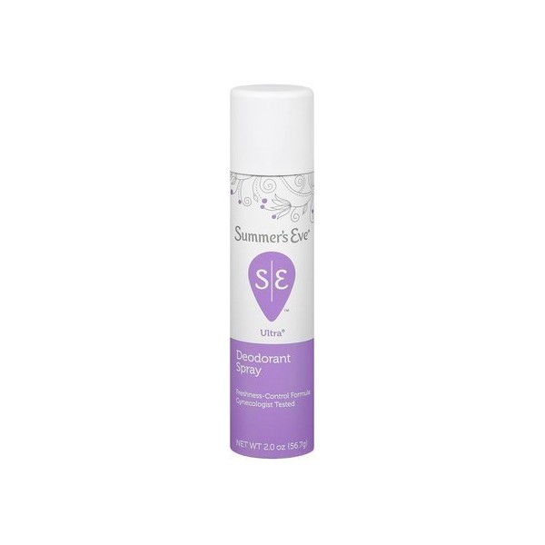 SUMMER'S EVE Ultra Feminine Deodorant Spray-2 oz (Quantity of 5)