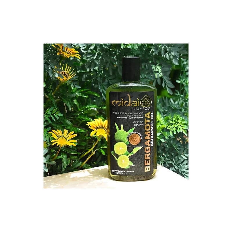 Shampoo Bergamota Y Menta 500 Ml