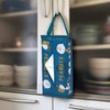 Meiho SN208 Meiho Snoopy Car Goods Tissue Case Retro Navy
