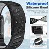 Zeeflufun Silicone Sport Bands Compatible with Whoop 5.0 One/Peak/Life Band