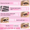 Fluffy Lash Clusters Kit 2 Styles Mixed Cluster Eyelash Extensions