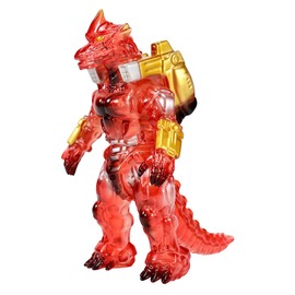 CCP Middle Size Series Godzilla EX [Vol. 7] Mechagodzilla (2002) Clear Red Ver., Approx. 4.7 inches (120 mm), PVC Pre-painted Finished Soft Vinyl Figure