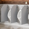 Public Toilet Partition for Men's Restroom PVC Material with Bathroom
