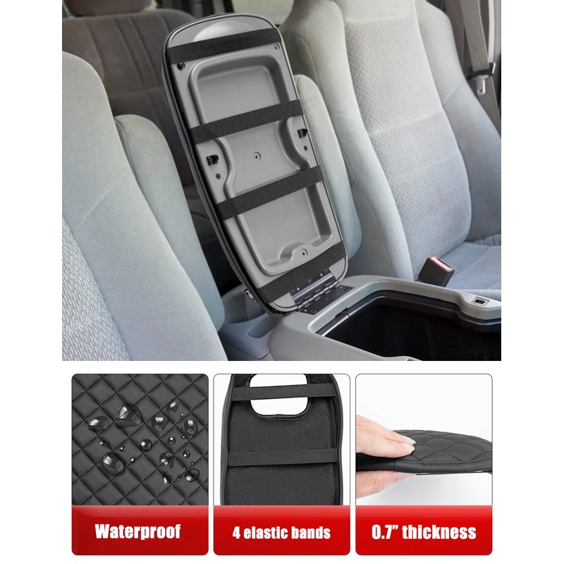 KBH Center Console Armrest Cover for 1999-2007 F250 F350 F450