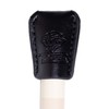 Tiger Leather Billiard Pool Cue Tip Cover Protector Black