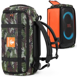 Ouknak Bag for JBL Partybox Series Bluetooth Speaker, Carry Case, Portable Travel Bag, Protective Bag, for JBL Partybox 320, Camouflage