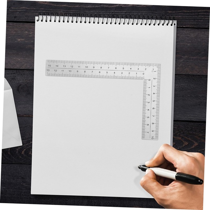 Operitacx Right Angle Square Ruler High Precision Machinist Tool Engineering