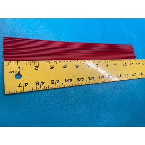unbranded Wholesale 1,000 LPS WD40 Little Red Straw Tube 12"