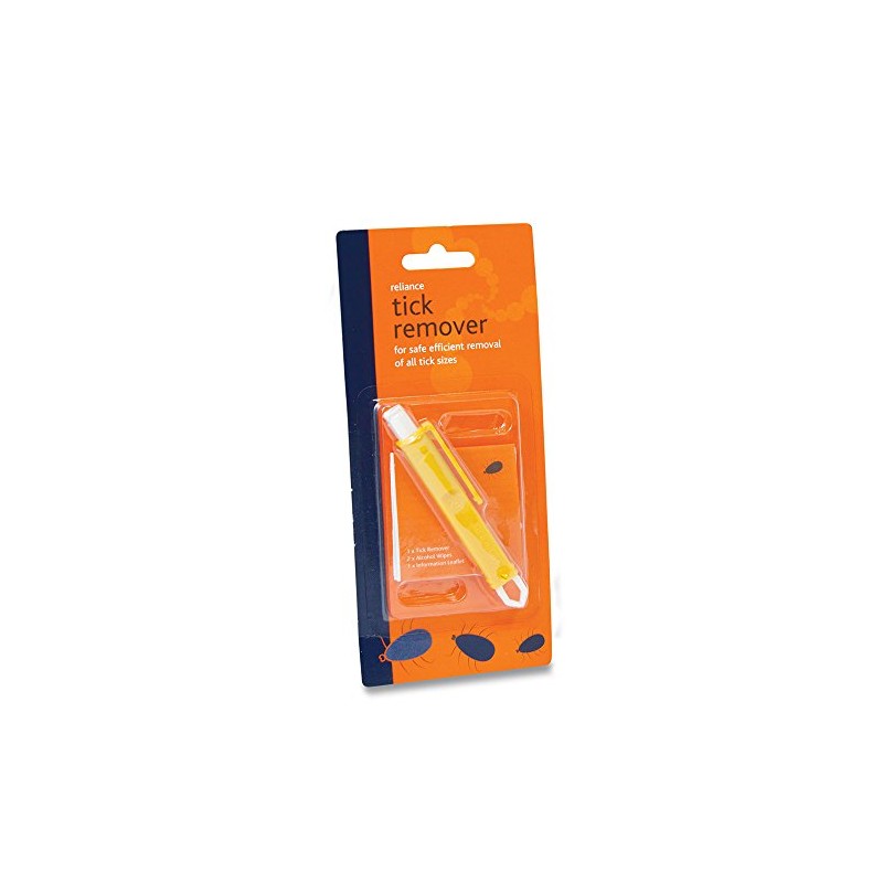 Reliance Medical Tick Remover in Blister Pack with 2 wipes