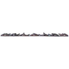 dainiqukanhai Electric Fireplace Wall Fireplace Recessed Electric Fireplace Fake Fireplace Logs Synthetic Resin Decoration Electric TransparentLogs Flame Suitable for 68" Electric Fireplaces 7Pieces