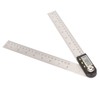 Digital Angle Ruler 200mm 0 to 360 Degree Stainless Steel