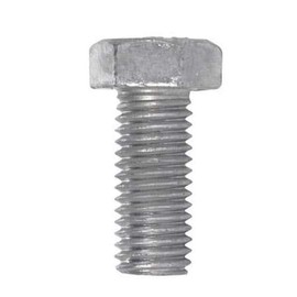 3/8 x 1-1/4" Hex Machine Bolt A307 Grade A Steel (Quantity: 100) Hot Dipped Galvanized Steel, Coarse Thread, Fully Threaded, 3/8-16 x 1-1/4"