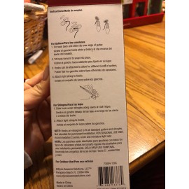 Lites-Up Outdoor 120 pcs Gutter Shingle Hooks For Hanging Xmas Lights-NEW-Shi