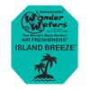 Wonder Wafers 25 CT Individually Wrapped Island Breeze Air Fresheners