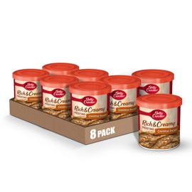 Betty Crocker Gluten Free Rich & Creamy Coconut Pecan Frosting, 15.5 oz. (Pack of 8)