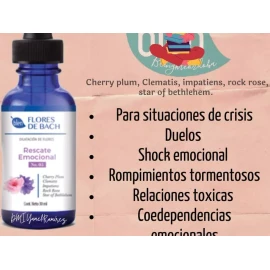 Blen Flores De Bach Rescate Emocional Blen