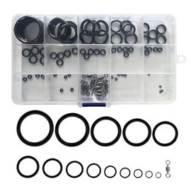 FOLANDO Ceramic Fishing Rod Guide Ring Repair Kit with Alloy Figure 8 Rings – High-Speed Smooth Line Flow & Tangle-Free Design (2mm-30mm Sizes) – Durable Rod Eyelet Replacement Set