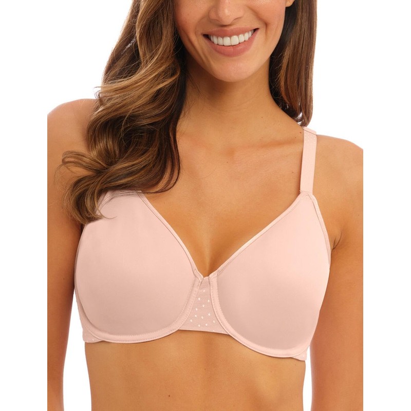 Wacoal Women's Back Appeal Minimizer Underwire Bra, Opaque, Rose Dust,