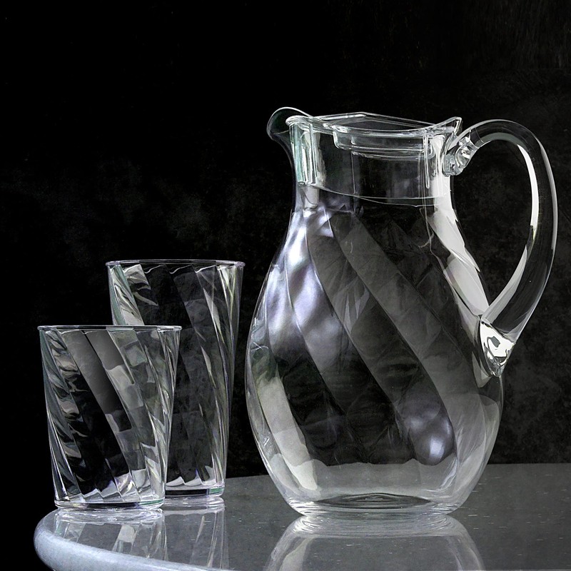 Amazing Abby - Glacier - 14-Ounce Plastic Tumblers (Set of