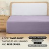 Utopia Bedding Utopia Bedding Fitted Sheet Single, Lavender - Deep