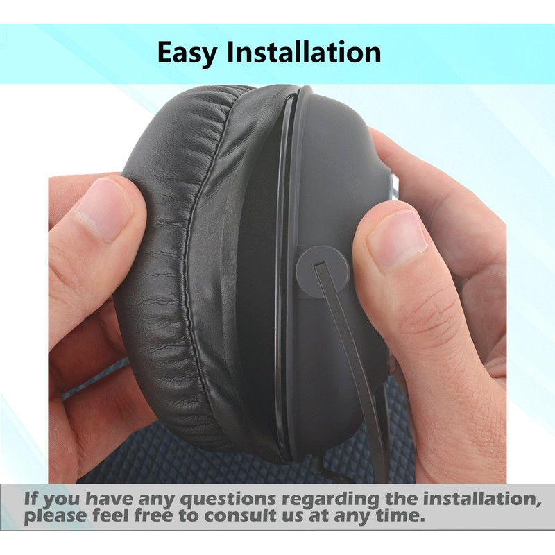 MDR 7506 Ear Pads Replacement,HAIZEEN Ear Cushions Compatible with Sony