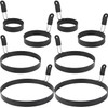 Egg Rings 8 Packs Stainless Steel Pancake Mold And Egg