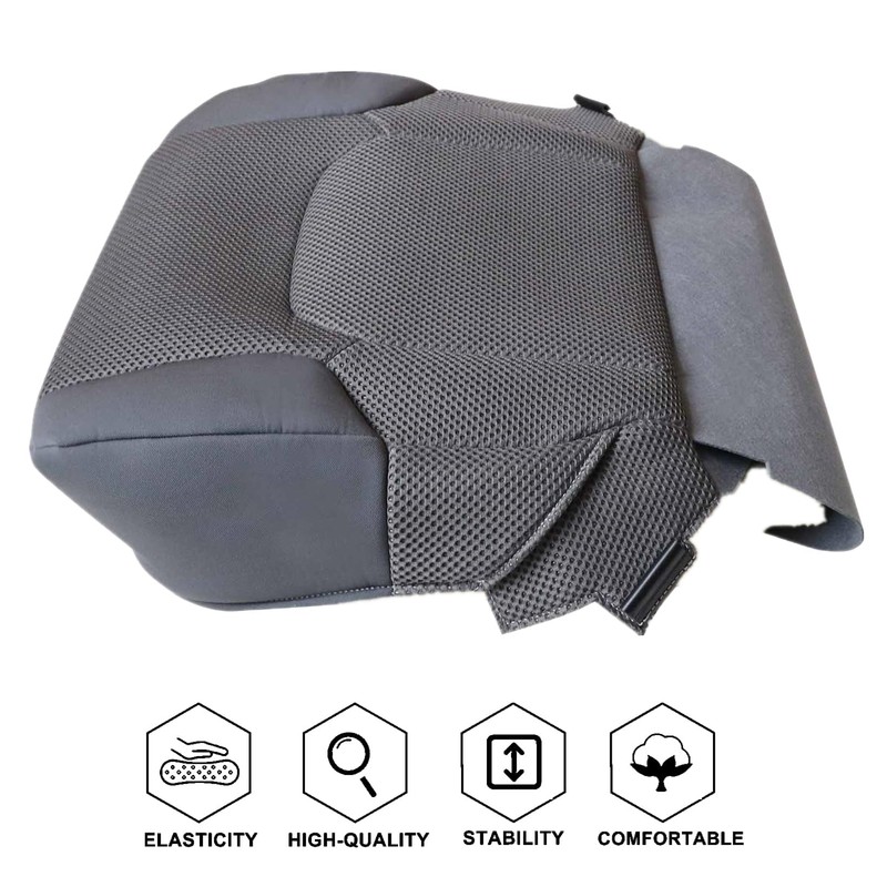 NLQR Front Driver and Passenger Side Bottom Replacement Seat Covers
