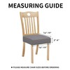 Easy-Going 100% Waterproof Seat Covers for Dining Room Chairs Set