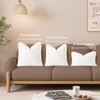 Square Pillow Covers 45x45cm Set of 2 Cotton Pillow Covers