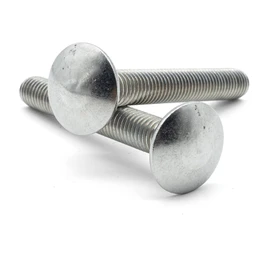 Hippo Hardware M8 (8mm X 120mm) Carriage Bolts Cup Square Dome Coach Screws A2 Stainless Steel (Pack of 5)