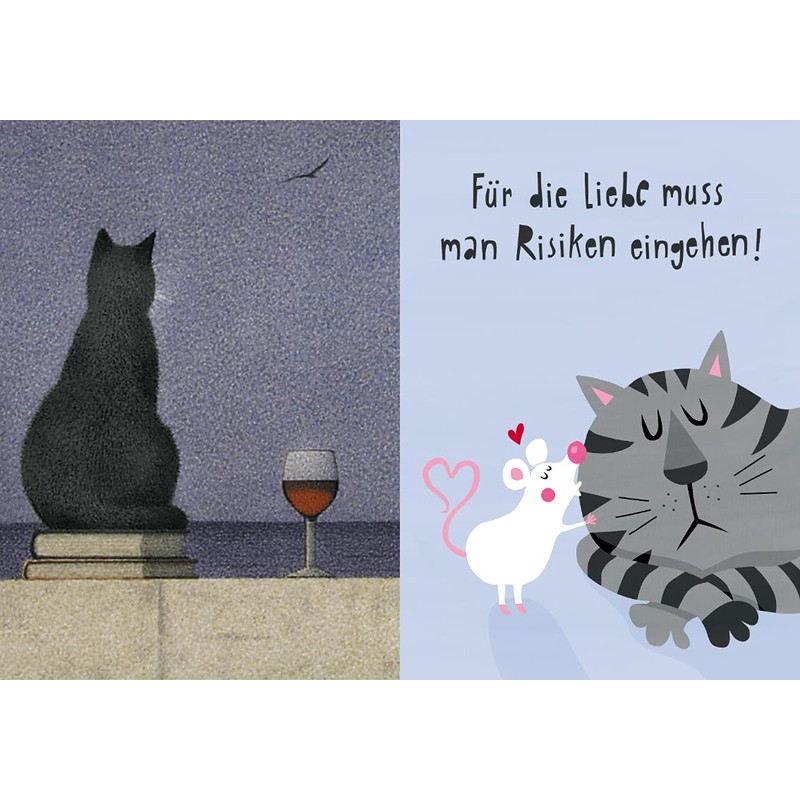 Inkognito Set of 10 No. 1 - Humorous Cats |