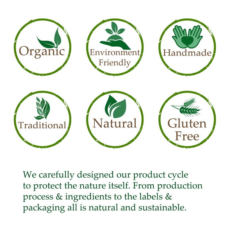 Organic Natural Traditional Handmade Antique Soap of the Strict Vegetarian,