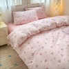 Nayoroom Bed Linen Cherry Cotton 135 x 200 cm Pink