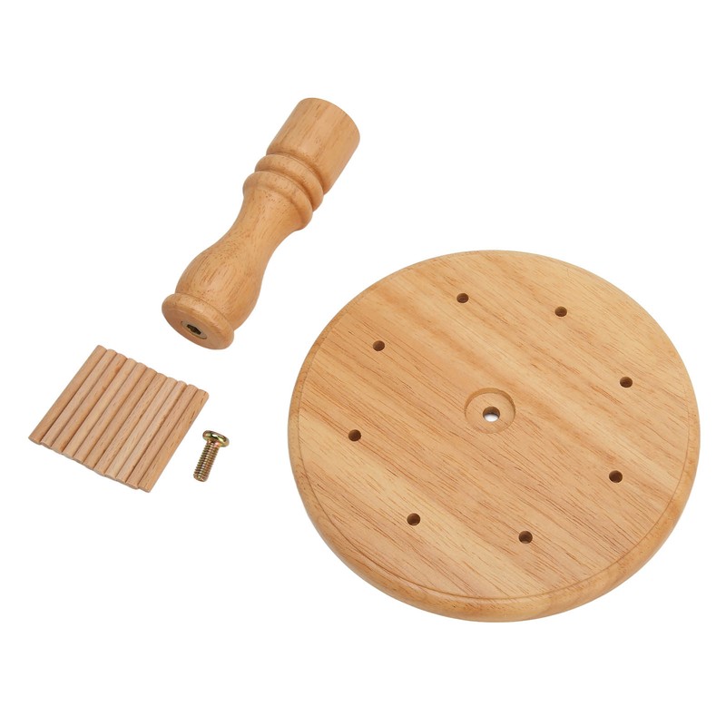 Wooden Thread Holder Rack 8 Spools Beech Wood Bobbin Holder